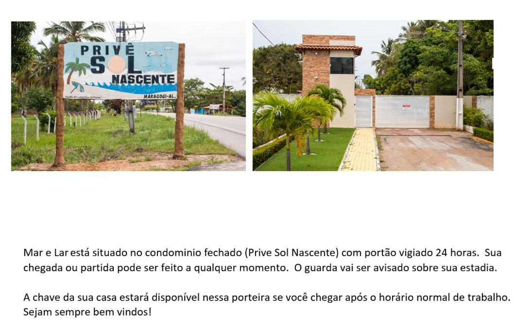 Apartamento Mar E Lar Maragogi Exterior foto